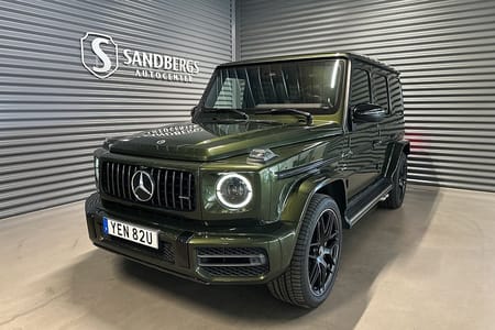 Mercedes-Benz AMG G 63 Värmare 360-kamera Massagestolar Burmester Drag