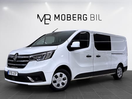 Renault Trafic Skåpbil CrewVan L2 3.0t 2.0 dCi 150hk V-Inrett B-Kamera