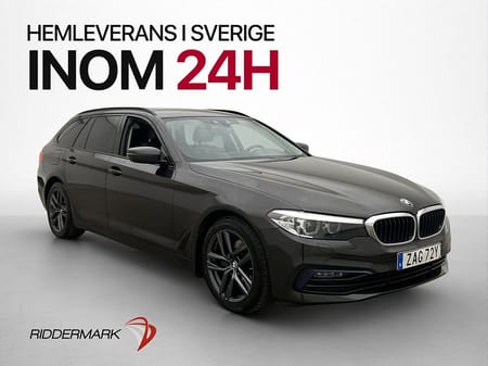 BMW 520d xDrive Touring 520 Sport line Kamera Halvskinn Drag