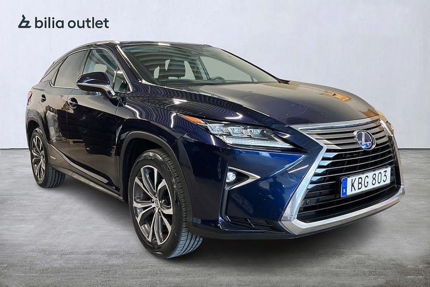 Bild 2 av Lexus RX 450h AWD 3.5 V6 E-CVT Executive Drag B-kam HUD Navi