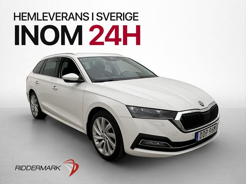 Bild 1 av Škoda Octavia Kombi iV Skoda Plug-In 204hk Cockpit Kamera Drag CarPlay