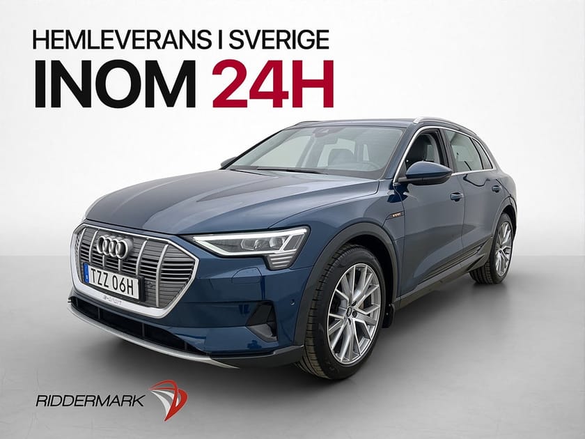 Bild 1 av Audi e-tron 55 quattro Pano Drag Skinn HUD Kamera Navi