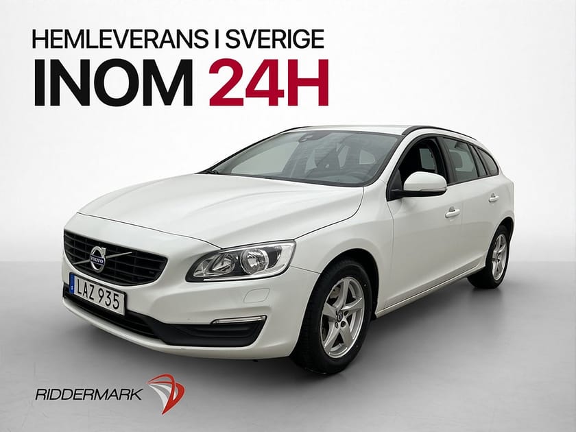 Bild 1 av Volvo V60 D2 P-sensorer Farthållare Endast 0.42l/mil