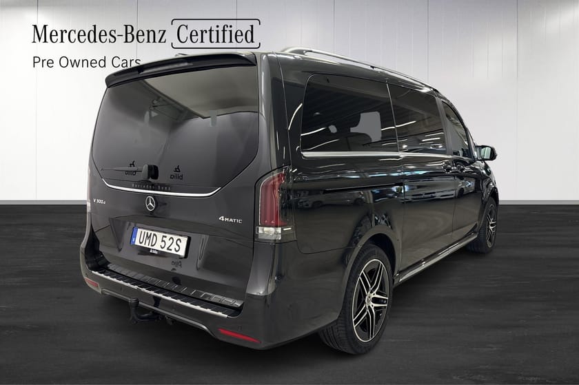 Bild 3 av Mercedes-Benz V 300d 4MATIC 3.2t 300 4M/AMG/ Burmester/ Vinterhjul/ 360 kamera