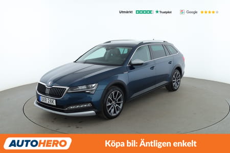 Škoda Superb Scout 2.0 TDI 4x4 / Värmare, Dragkrok, CarPlay