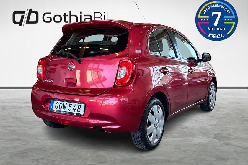 Bild 5 av Nissan Micra 1.2 ACC Farthållare En brukare Fullservad (3,560 mil)