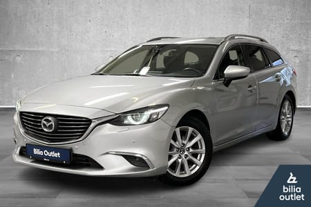 Mazda 6 Wagon 150hk, AWD, Automat, Hengerfeste, Fersk EU-Kontroll