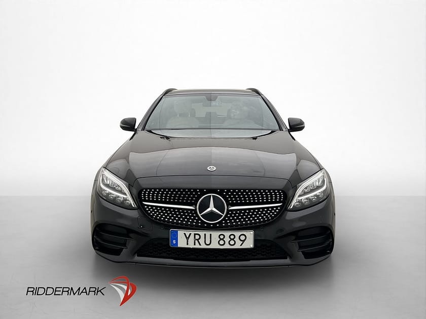 Bild 2 av Mercedes-Benz C 200 T C200 184hk AMG Pano Kamera Navi Skinn Drag