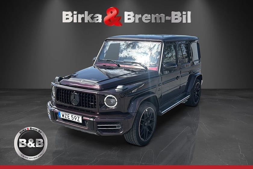 Bild 3 av Mercedes-Benz AMG G 63 G63 585hk panorama, dragkrok värmare 585hk