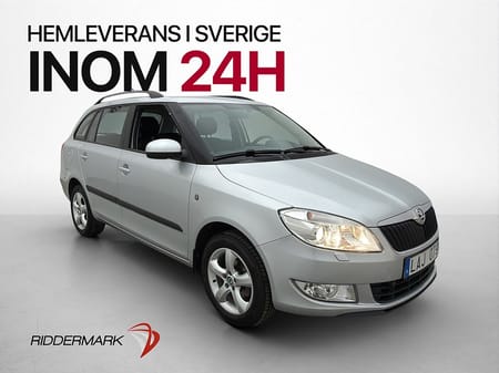 Škoda Fabia Kombi Skoda TSI 86hk Elegance M&K-Värm P-Sensorer Drag