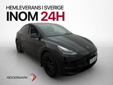 Tesla Model Y Long Range AWD Dragkrok Svensksåld
