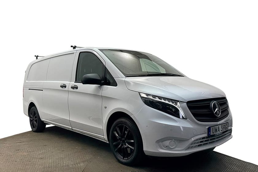 Bild 4 av Mercedes-Benz Vito 119 CDI 2.8t Lång Drag Inredd Navi Kamera Värmare Läder 3sits