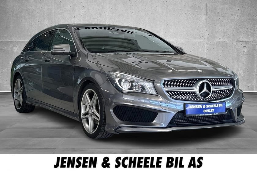 Bilde 1 av Mercedes-Benz CLA 180 Shooting Brake – AMG Line. Automatgir. Ryggekamera, DAB, Delskinn.