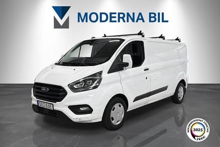 Ford Transit Custom 300 2.0 Lång Drag 3-sits Moms Värmare B-kam