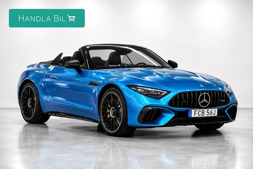 Bild 4 av Mercedes-Benz AMG SL 63 4MATIC+ 4M+ Massage Burmester HUD Kolfiber 585hk