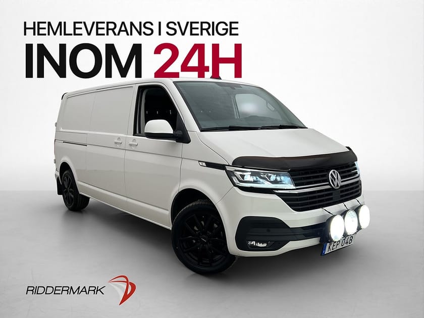 Bild 1 av Volkswagen Transporter L2 Cockpit Värm 2xDörr Drag PDC Moms