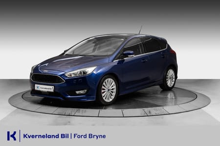 Ford Focus 1.5 TDCi 120HK, Krok, Navi, Keyless, Rattvarme, Soltak
