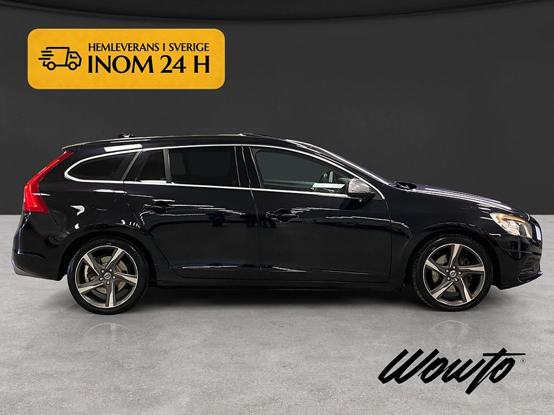 Volvo V60 T6 AWD 329HK Black R 2013, kuva 3/10