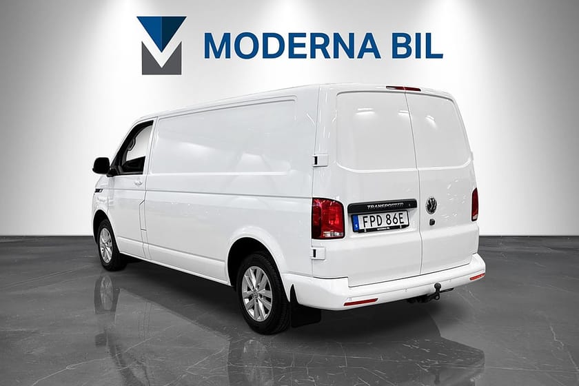 Bild 4 av Volkswagen Transporter T30 2.0 TDI 150hk Lång Drag D-värm Inredd Nyservad Moms