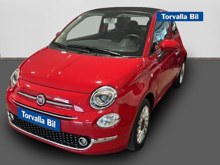 Fiat 500C Cab Cabriolet Automat Lounge Parkeringssensor