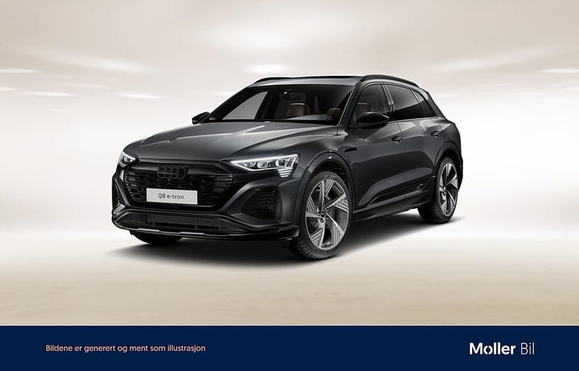 Bild 1 av Audi Q8 55 e-tron quattro S-line/Matrix/Drag/Svart Opt/22"