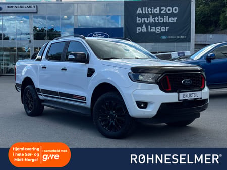 Ford Ranger Dobbelcab Double Cab Stormtrak Webasto | Krok | LED-BAR | Navi