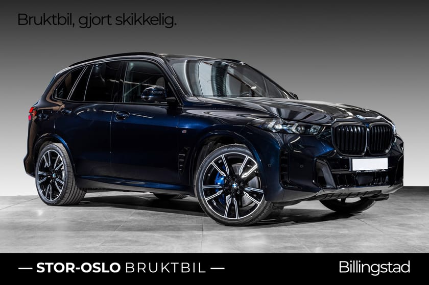 Bilde 1 av BMW X5 xDrive50e M-sport/ACC/B&W/HUD/SOFT/LUFT/KROK/PANO/360