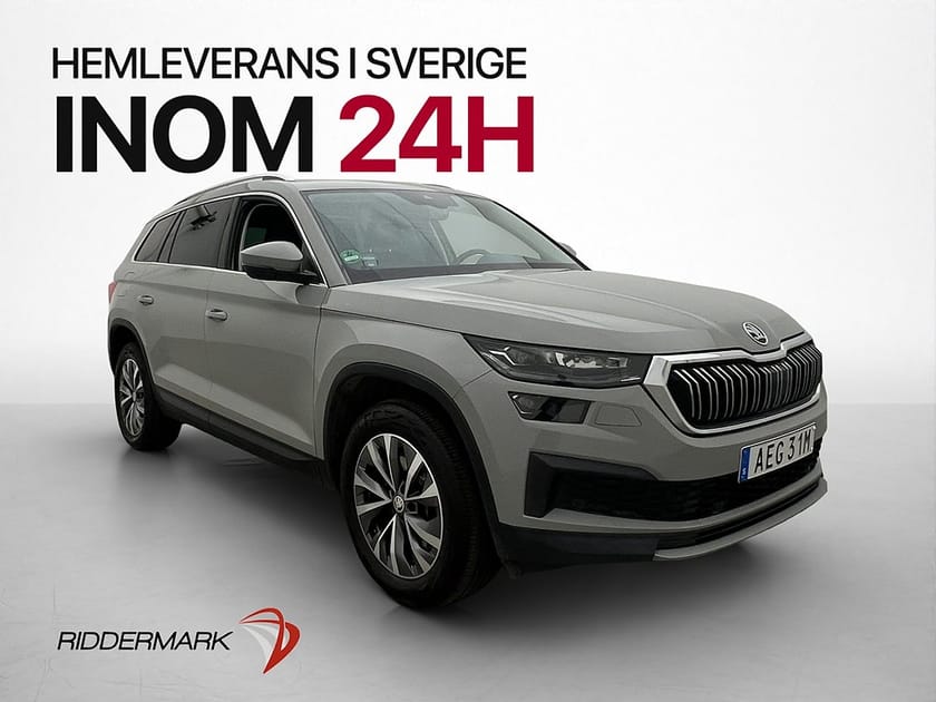 Bild 1 av Škoda Kodiaq Skoda 2.0 TDI 4x4 Style 7-Sit Cockpit Värm Drag Skinn