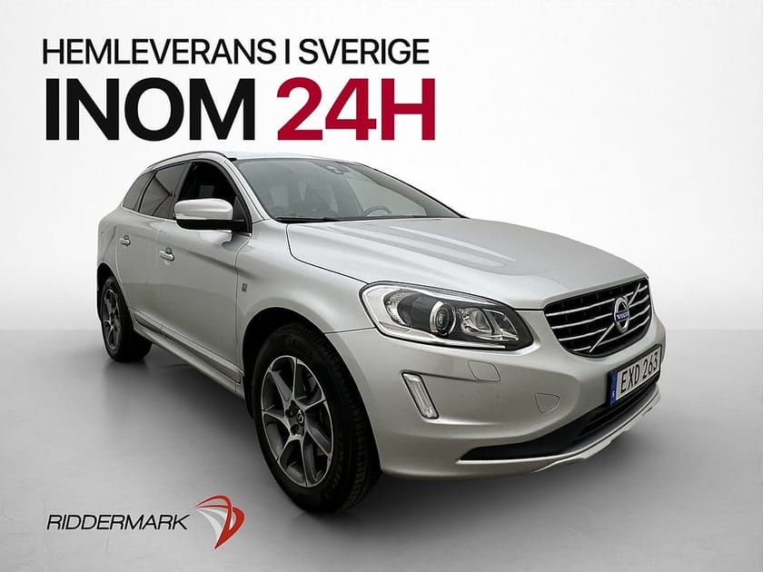 Bild 1 av Volvo XC60 D4 AWD 181hk Ocean Race H/K Skinn Drag Värmare