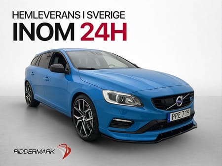 Volvo V60 Polestar AWD 367hk Taklucka H/K Kolfiber Kamera