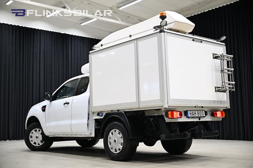 Bild 5 av Ford Ranger SuperCab 2.2 TDCi 4x4 160HK Servicebil|Kåpa|Inredd|Uppvärmt-skåp