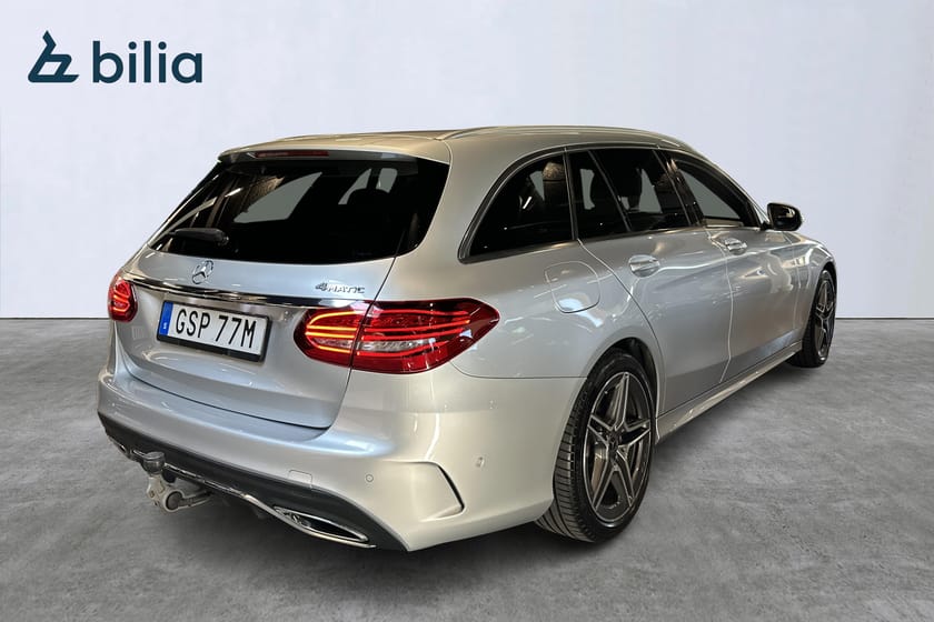 Bild 4 av Mercedes-Benz C 220 T d 4MATIC 220d AMG Panorama Värmare Dragkrok