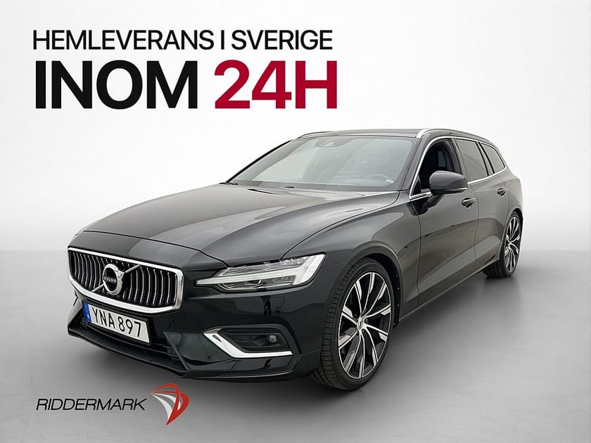 Bild 3 av Volvo V60 T6 AWD 310hk Inscription Pano H/K Läder Drag