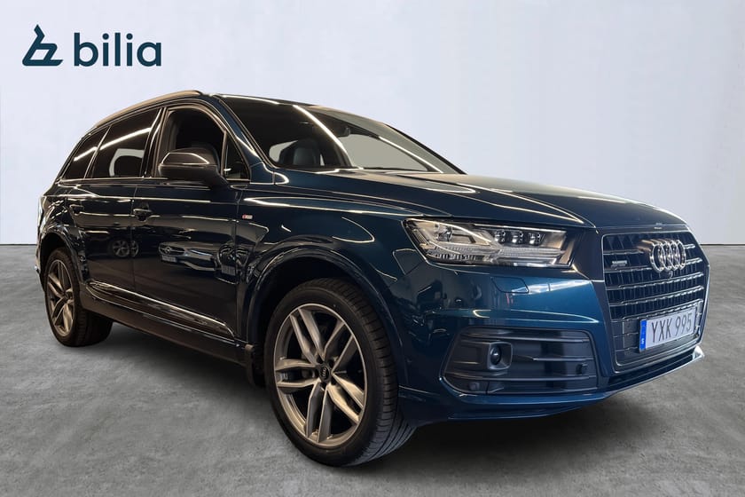 Bild 2 av Audi Q7 50 TDI quattro BOSE Fyrhjulsstyrning MMI Night Vision Matrix. 2,95% ränta
