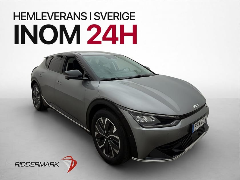 Bild 4 av Kia EV6 77.4 kWh 228hk PLUS Dragkrok 360° Skinn MOMS