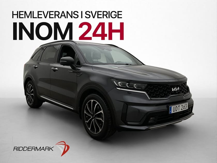 Bild 1 av Kia Sorento PHEV AWD Adv Plus 7-Sits HuD Pano 360° Skinn