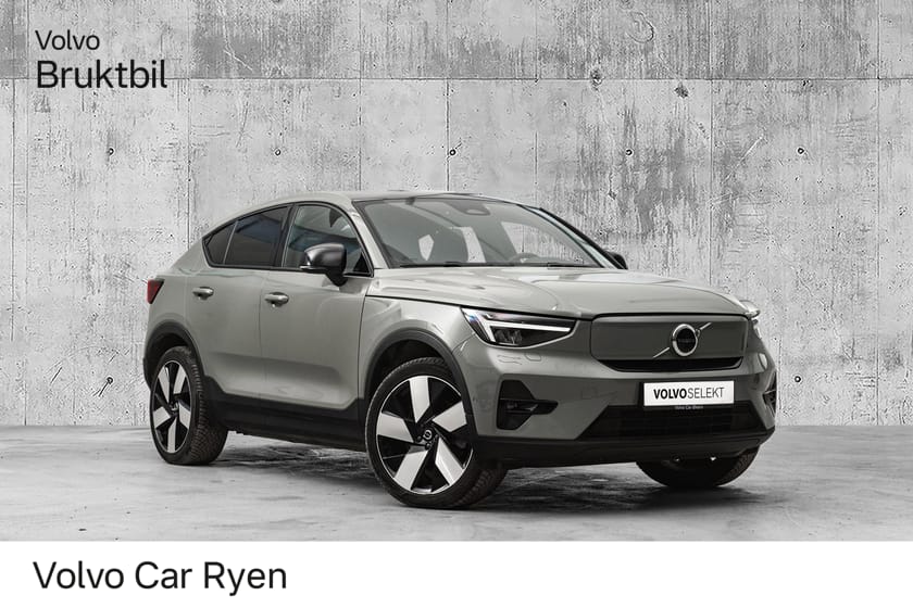 Bilde 1 av Volvo C40 Recharge Twin motor Ultimate 20" Hengerfeste Harman/Kardon 360Kamera