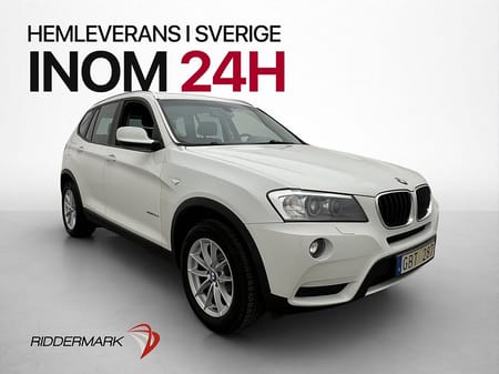 BMW X3 xDrive20d 184hk Drag P-Sensor  El-bagage Keyless