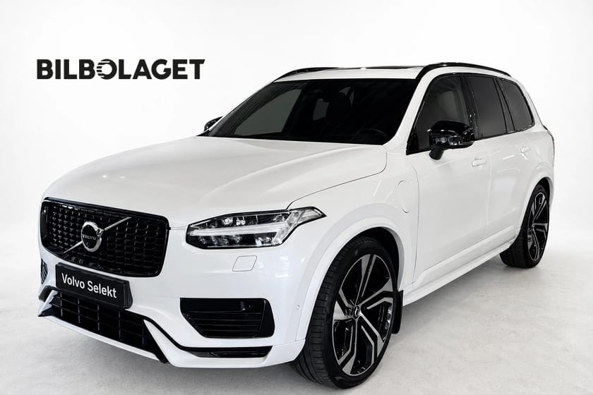 Bild 1 av Volvo XC90 7-seater T8 Ultra Dark Edition Drag Luftfjädring B&W
