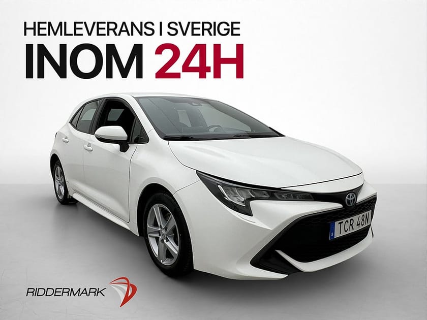 Bild 1 av Toyota Corolla Hybrid Active Kamera Navi Rattvärme Adp-Fart