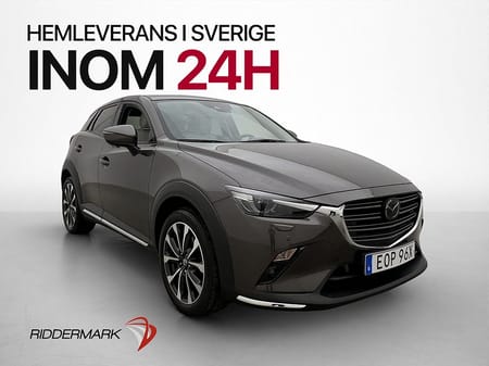 Mazda CX-3 SKYACTIV 121hk Optimum BOSE M/K-Värm Skinn Drag