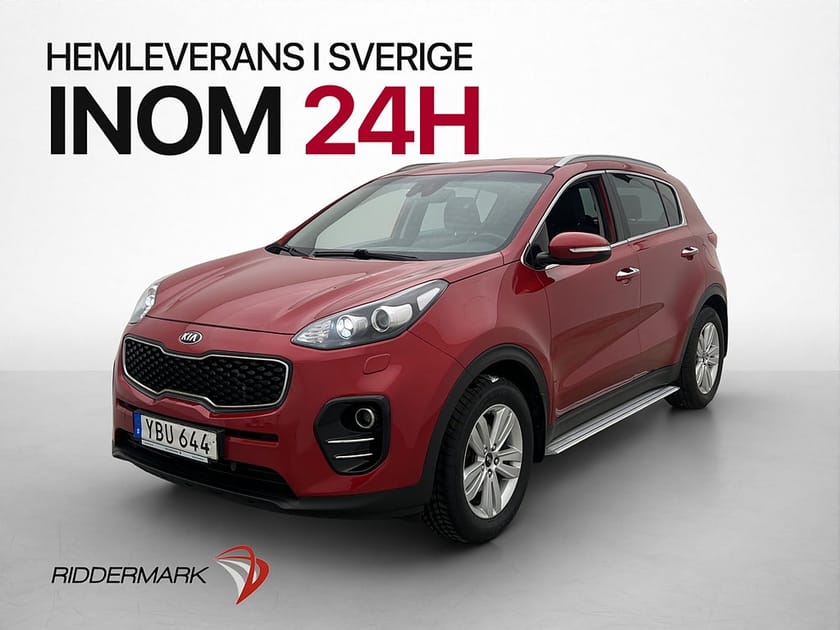 Bild 1 av Kia Sportage 1.7 CRDi 115hk Advance M&K Värmare Drag Kamera