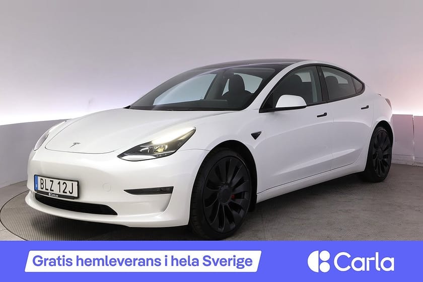 Bild 1 av Tesla Model 3 Performance Autopilot Panorama