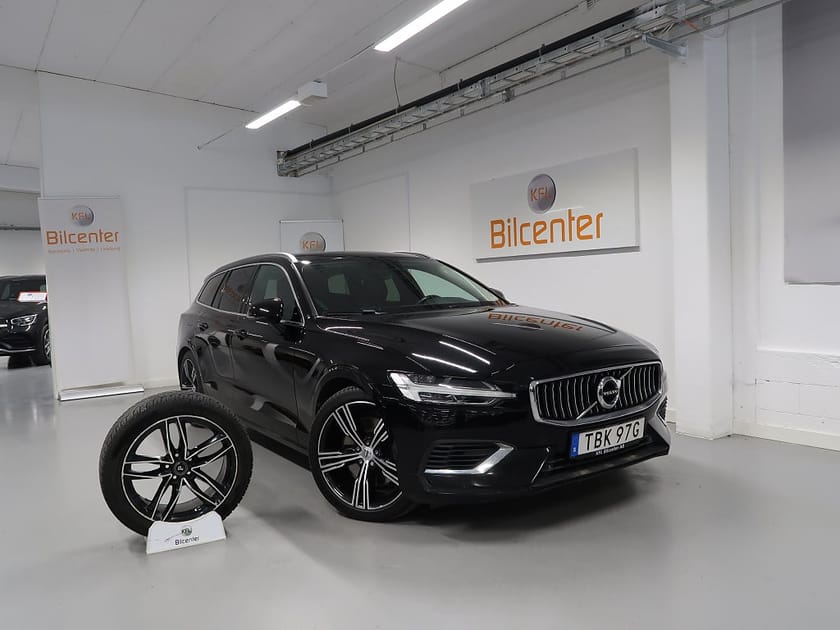 Bild 1 av Volvo V60 Recharge T6 AWD Inscription V-Däck ingår H/K-Skinn-Drag
