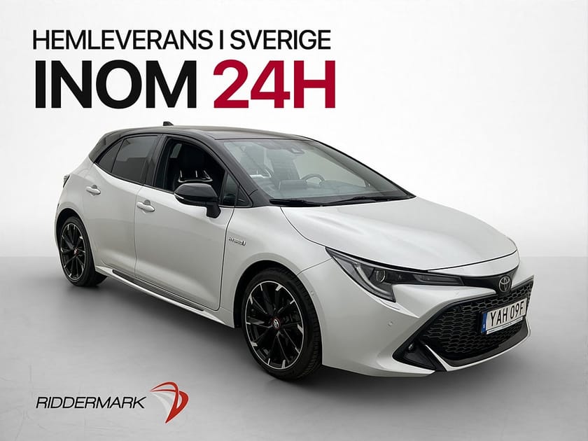 Bild 1 av Toyota Corolla Hybrid e-CVT 122hk GR-Sport Kamera  HuD JBL