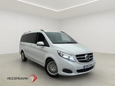 Mercedes-Benz V 220d 3.1t 220 Lång Värmare Dragkrok B-Kamera 7-Sits