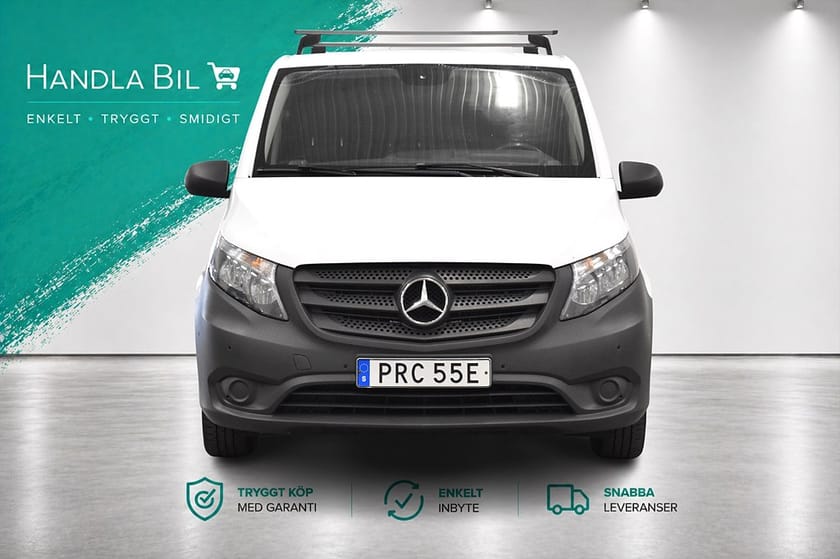 Bild 2 av Mercedes-Benz Vito 110 CDI 2.8t L2 D-värm B-kam Moms Dragkrok Nyservad