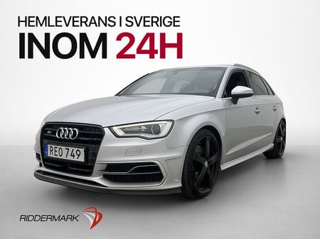 Audi S3 Sportback 2.0 TFSI 300hk M-Värmare B&O Keyless Adaptiv-fart