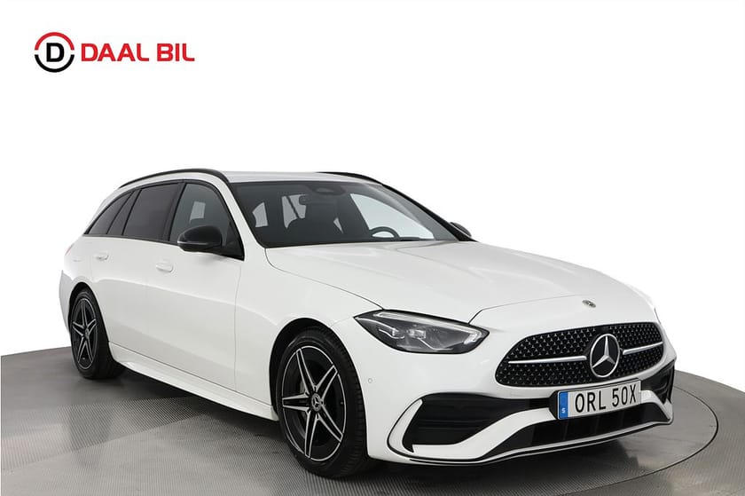 Bild 4 av Mercedes-Benz C 220 T d 200HK AMG-LINE B-KAMERA DRAG VÄRMARE NFC-PLATTA