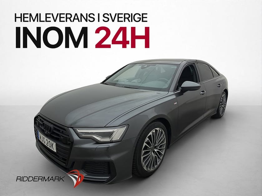 Bild 3 av Audi A6 Sedan 55 TFSI e quattro Q S-Line Taklucka B&O Cockpit 360° MOMS